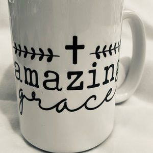 Amazing Grace Ceramic Mugs 15 oz